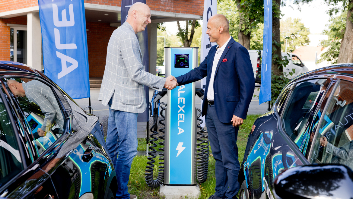 Alexela un Eesti Talleks paātrina elektroauto revolūciju | Alexela